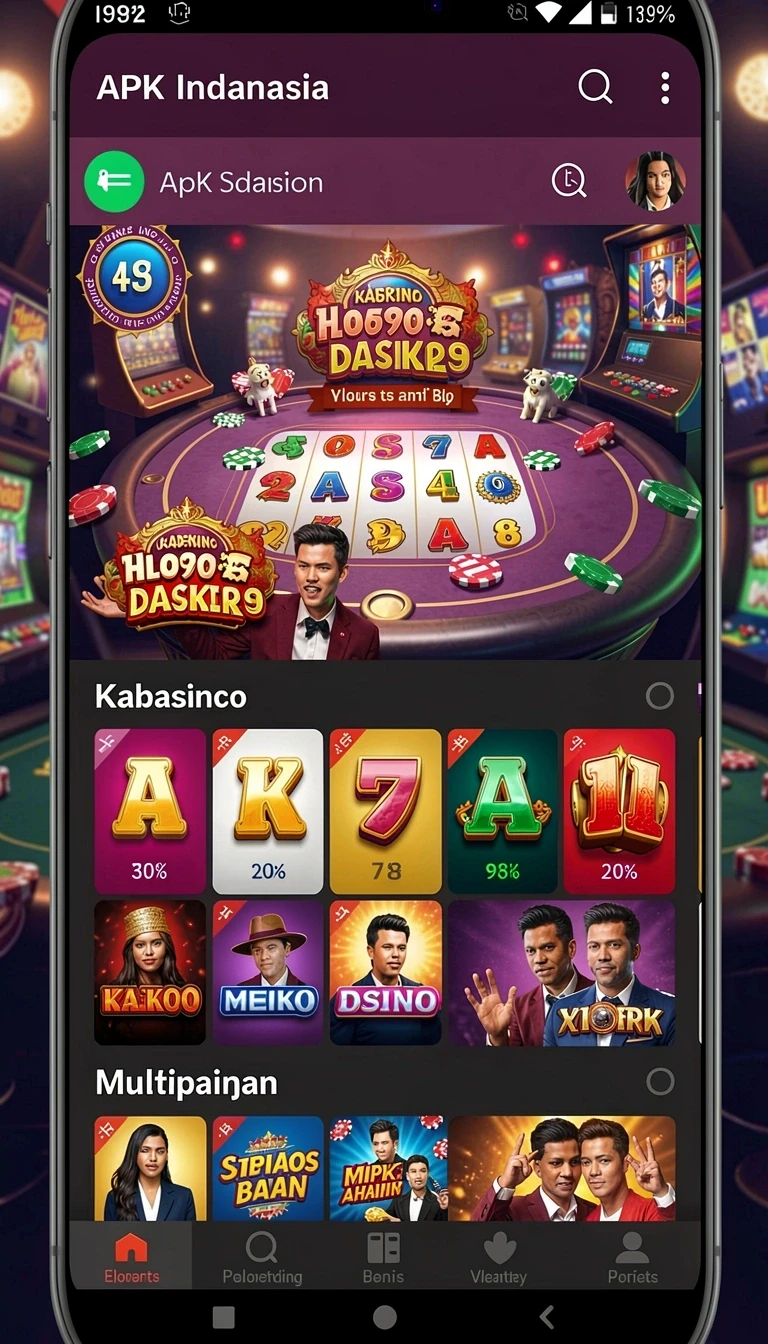 Tampilan utama aplikasi Aplikasi imbajp Terpercaya untuk Android yang intuitif dan efisien.