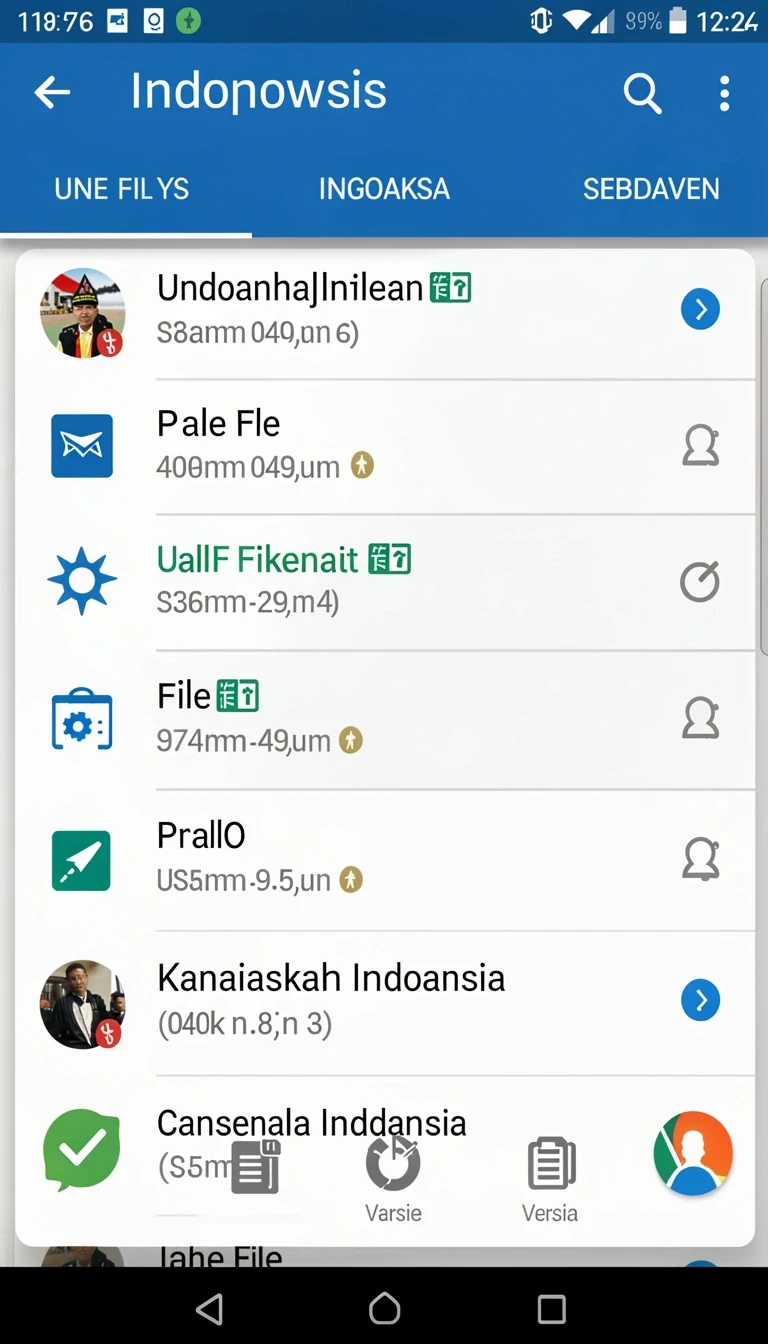 Tampilan utama aplikasi Panduan Instalasi Aplikasi asustogel di Android yang intuitif dan efisien.