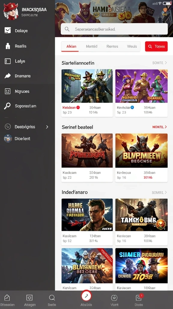 Tampilan utama aplikasi daa666 APK Terbaru untuk Perangkat Android yang intuitif dan efisien.