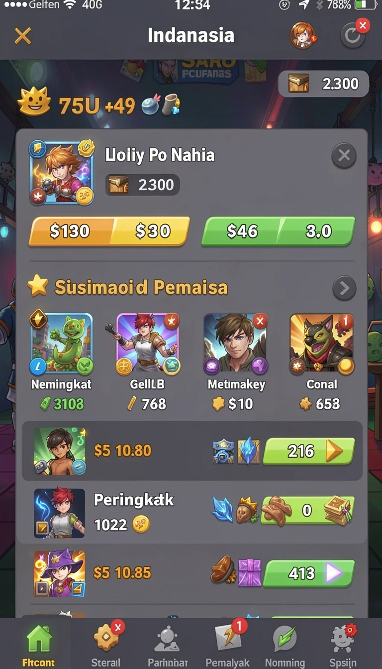 Tampilan utama aplikasi zoro77 Terbaru untuk Android: Download APK Gratis yang intuitif dan efisien.