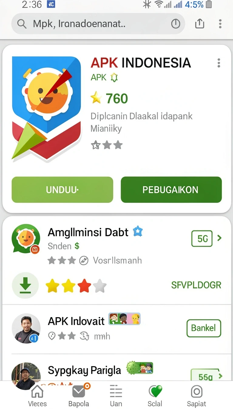 Tampilan utama aplikasi mintoto APK Versi Terbaru untuk Android 2026 yang intuitif dan efisien.