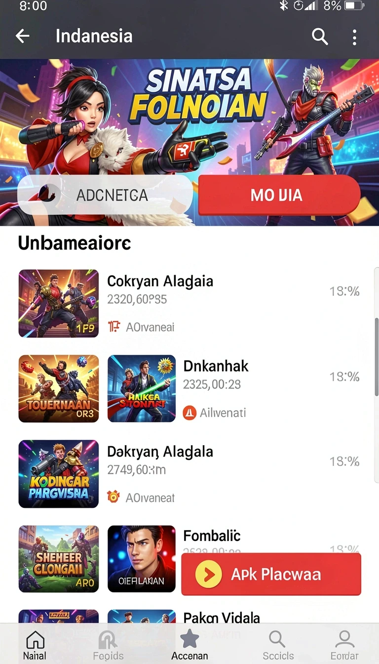 Tampilan utama aplikasi Cara Pasang 171slot di HP Android dengan Benar yang intuitif dan efisien.