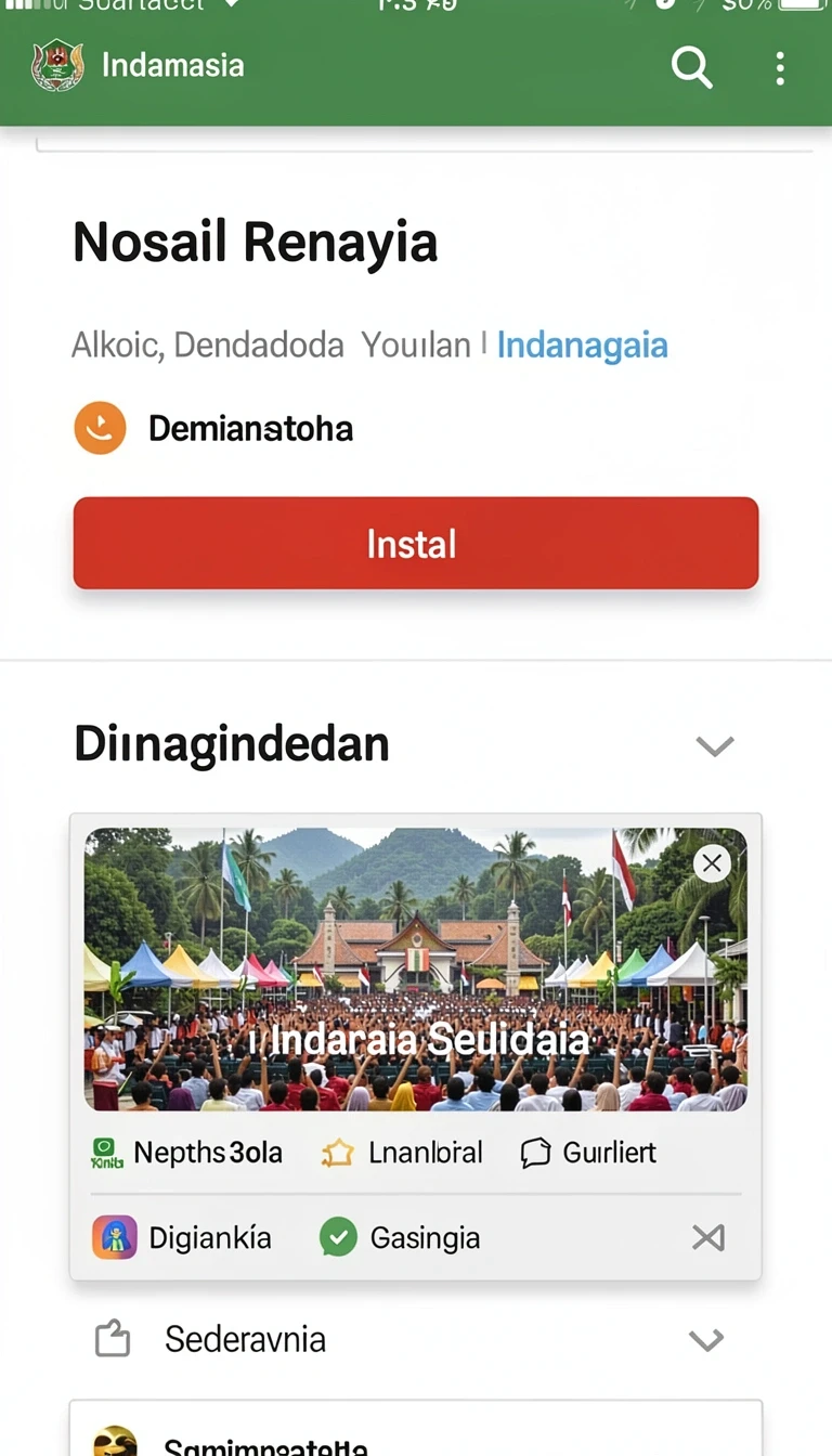 Tampilan utama aplikasi pho88 Versi Terbaru untuk Android Tanpa Ribet yang intuitif dan efisien.