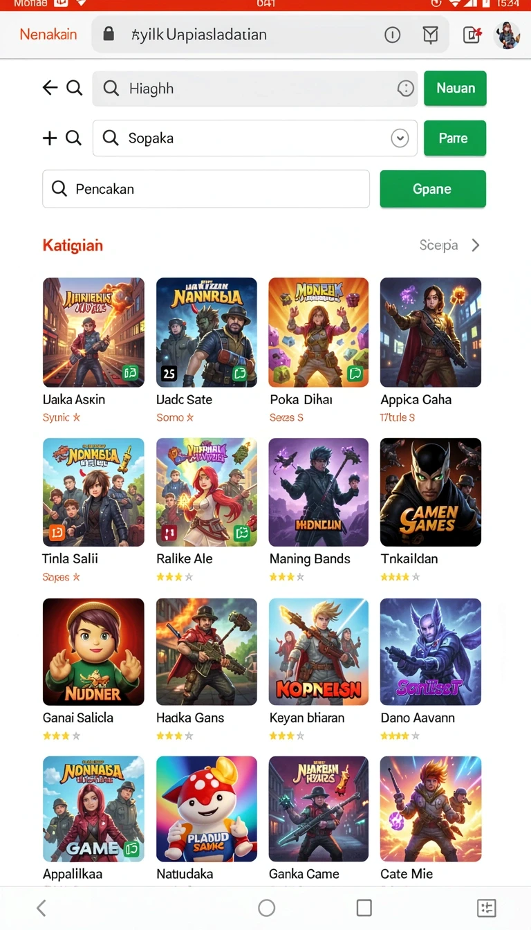 Tampilan utama aplikasi Download ltdtoto APK Original untuk Android yang intuitif dan efisien.