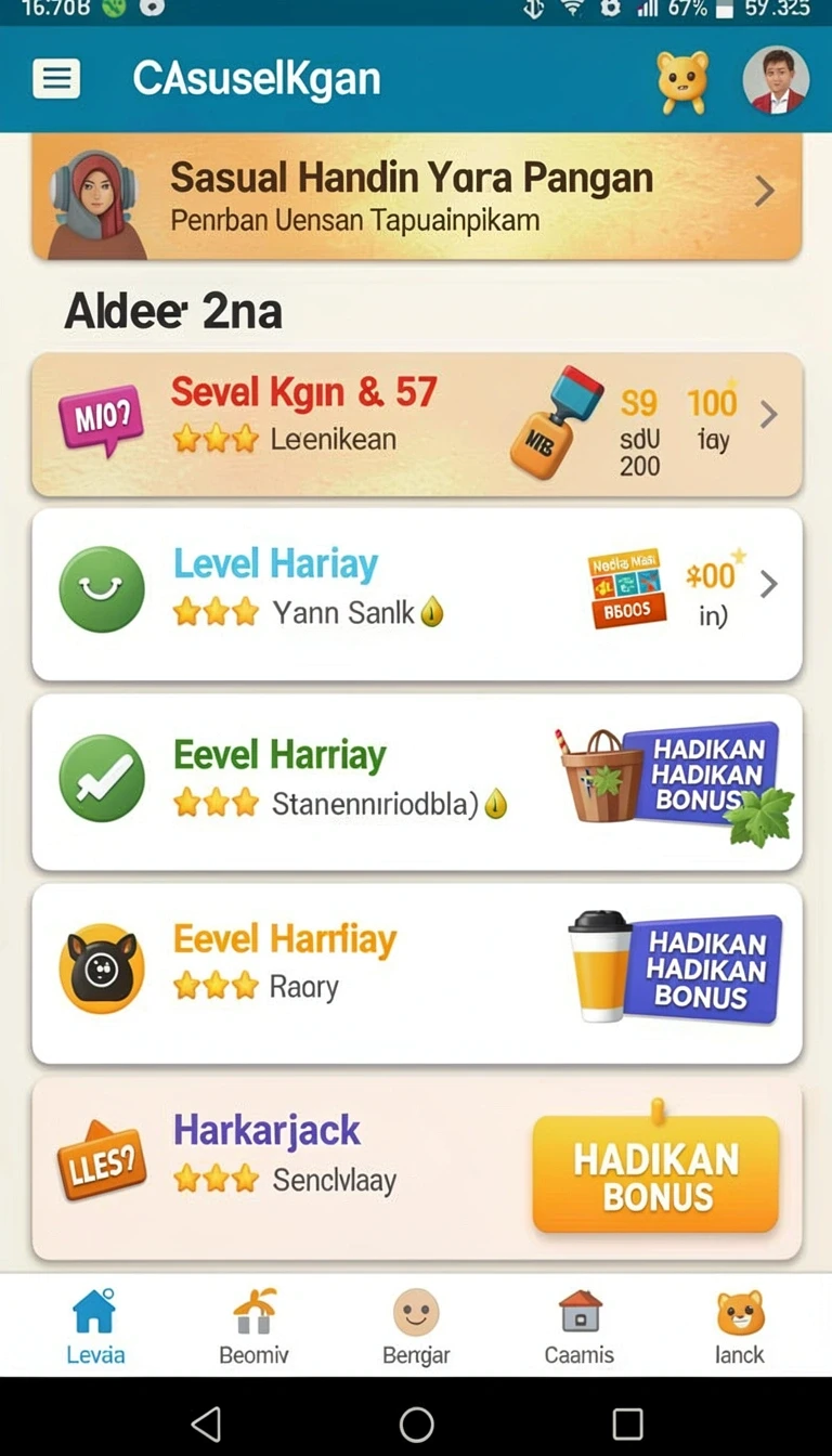 Tampilan utama aplikasi dewi567 Terbaru untuk Android: Download APK Gratis yang intuitif dan efisien.